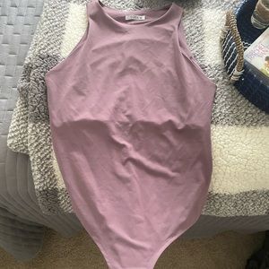 Lavender body suit, never worn